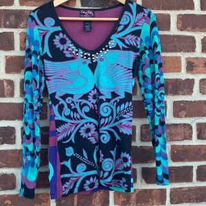 Custo Barcelona top. Size 3/med